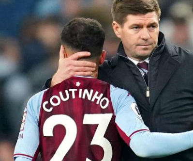 Gerrard has praised Coutinho for his performance